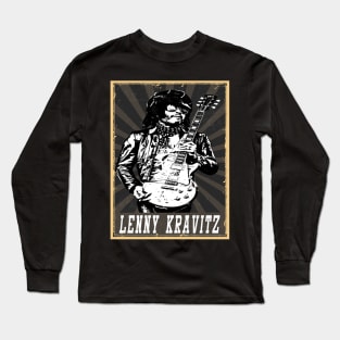 80s Lenny Kravitz Long Sleeve T-Shirt